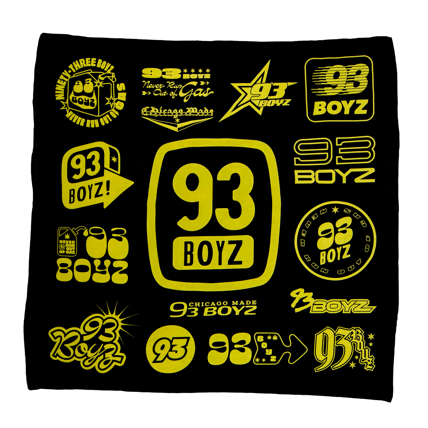 LOGO PATTERN BANDANA